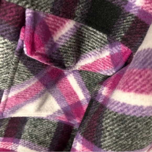 NWOT Brushed Fleece Plaid
Cropped Shacket - Picture 3 of 5